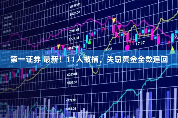 第一证券 最新！11人被捕，失窃黄金全数追回